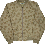 Izod Shell Jacket - Small Beige Polyester