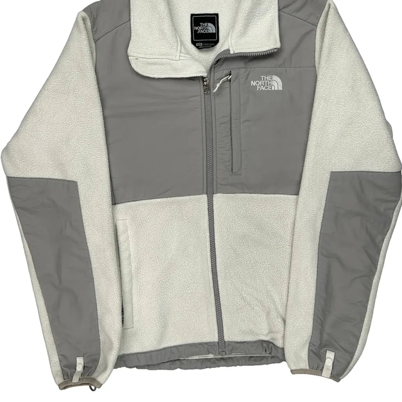 Denali The North Face Fleece Jacket - Medium White Polyester