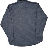 Timberland Checked Shirt - XL Blue Cotton