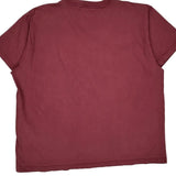 Dickies T-Shirt - 2XL Burgundy Cotton