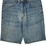 Levis Denim Shorts - 34W 10L Blue Cotton