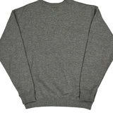 Asics Sweatshirt - Medium Grey Cotton Blend