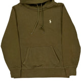 Polo By Ralph Lauren Hoodie - XS Green Cotton
