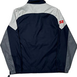 New England Patriots Reebok Windbreaker - Large Grey Polyester