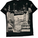 Atlanta Fruit Of The Loom Single Stitch T-Shirt - XL Black Cotton