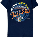 1998 San Diego Padres Fruit Of The Loom Mlb T-Shirt - Small Navy Cotton