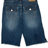 Age 16 True Religion Denim Shorts - Largew 9L Dark Wash Denim