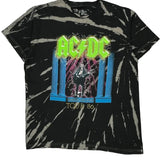 Tour 86 Ac/Dc Band T-Shirt - Medium Multicoloured Cotton