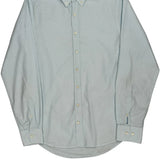Gant Fitted Shirt - Medium Blue Cotton