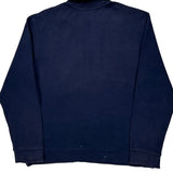 Armani Exchange Collared Top - Large Navy Cotton