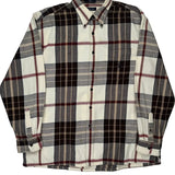 Nautica Checked Flannel Shirt - XL Multicoloured Cotton