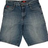 Southpole Denim Shorts - 38″ Waist Blue Denim