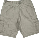 Wrangler Cargo Shorts - 34W 9L Beige Cotton