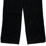 Carhartt Carpenter Trousers - 28W UK 8 Black Cotton