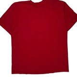 Disney Cartoon T-Shirt - XL Red Cotton