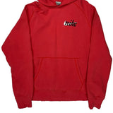 Vintage Nike Hoodie - XL Red Cotton Blend