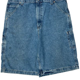 Arizona Jeans Carpenter Shorts - 35W 10L Blue Denim
