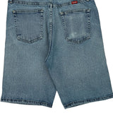 Wrangler Denim Shorts - 30W 10L Light Wash Denim
