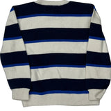 Age 5 Polo By Ralph Lauren Striped Sweatshirt - Small Blue Cotton