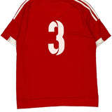 Boyle Heights Adidas Football Shirt - Medium Red Polyester