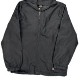 Age 10-12 Dickies Waterproof Jacket - Medium Black Polyester