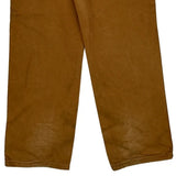Carhartt Carpenter Trousers - 32W 35L Brown Cotton