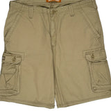 Lee Cargo Shorts - 36W 11L Beige Cotton