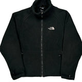 The North Face Fleece Jacket - Large Black Polyester