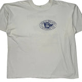 Hog'S Breath Saloon North Single Stitch T-Shirt - Large White Cotton