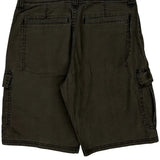 Wrangler Cargo Shorts - 29W 10L Grey Cotton