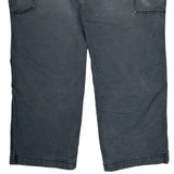 Carhartt Double Knee Carpenter Pants - 36W 30L Gray Cotton