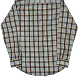 Levis Checked Shirt - Medium Blue Cotton