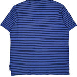 Polo By Ralph Lauren Striped Polo Shirt - 2XL Blue Cotton