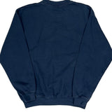 Vintage Majestic Graphic Sweatshirt - Medium Navy Cotton Blend