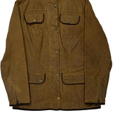 Utility Barbour Wax Jacket - Medium Brown Cotton