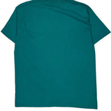 Fruit Of The Loom Graphic T-Shirt - Large Green Cotton Blend