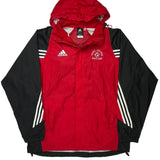 York United Soccer Adidas Windbreaker - Medium Black Polyester