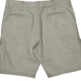 Wrangler Cargo Shorts - 32W 10L Beige Cotton