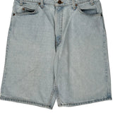 Levis Denim Shorts - 34W 10L Light Wash Cotton