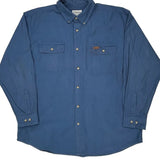 Carhartt Shirt - XL Blue Cotton