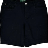 Ralph Lauren Shorts - 32W UK 12 Black Cotton Blend