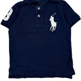 Age 3 Polo By Ralph Lauren Polo Shirt - XS Navy Cotton