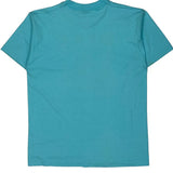 Screen Stars College T-Shirt - Large Blue Cotton Blend