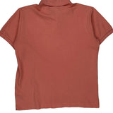Vintage Lacoste Polo Shirt - Medium Red Cotton