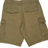 Carhartt Cargo Shorts - 32W 10L Khaki Cotton