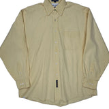 Tommy Hilfiger Shirt - Large Yellow Cotton