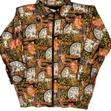 Rafael Graphic Windbreaker - Small Multicoloured Nylon