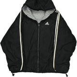 Adidas Windbreaker - 2XL Black Polyester