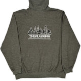 Tague Lumber Carhartt Hoodie - XL Grey Cotton