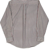 Tommy Hilfiger Striped Shirt - Medium Multicoloured Cotton